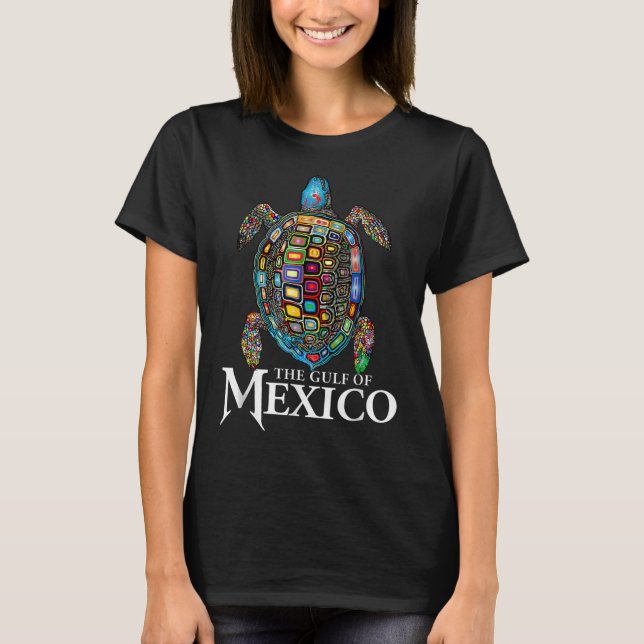 Women Gulf Of Mexico Forever Mexican Souvenir Sea  T-Shirt (Front)