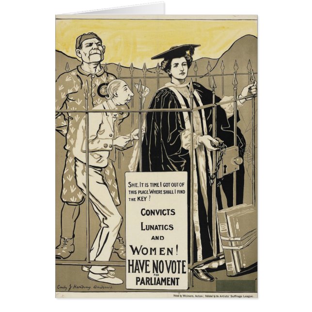 Women Have No Vote (Front)