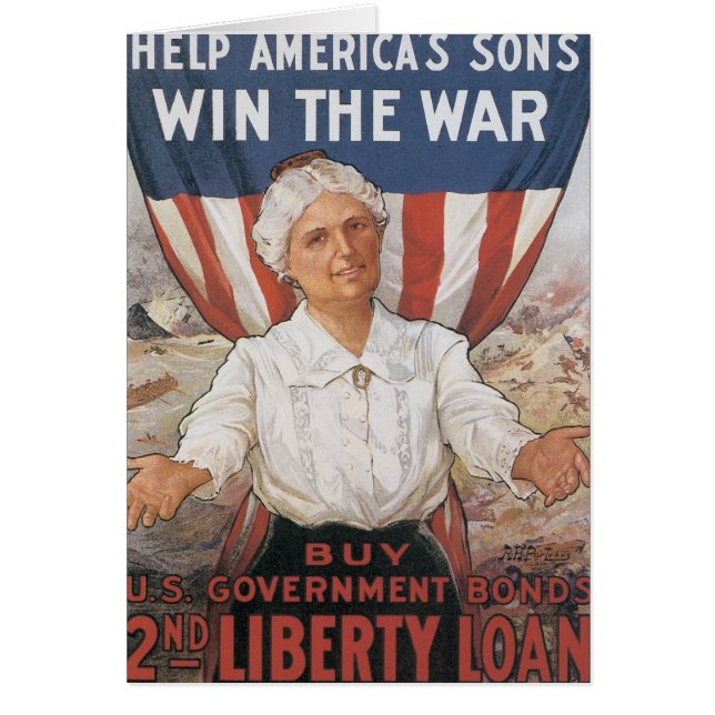 Women! Help America's Sons (Front)