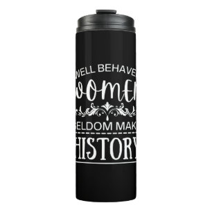 Women History Thermal Tumbler
