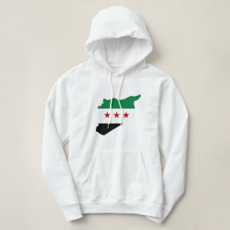 women hoodies - free syria map 