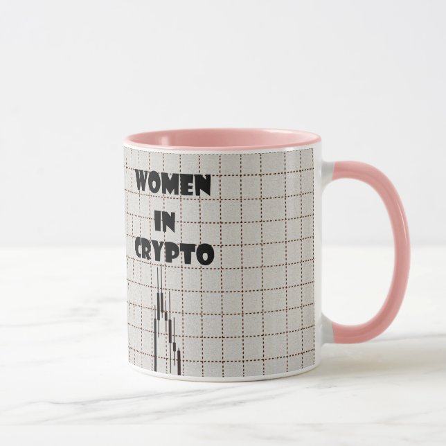 Women in Crypto Satoshi Female Mug (Right)