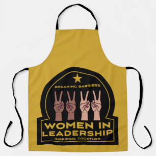Women In leadership Apron