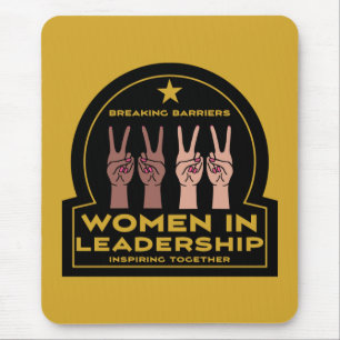 Women In leadership Mouse Pad