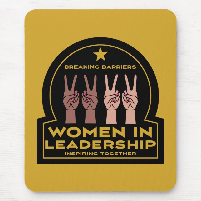 Women In leadership Mouse Pad (Front)