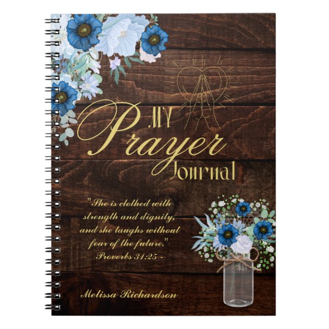 Women In Ministry Pastors Wife Prayer Journal  (Front)