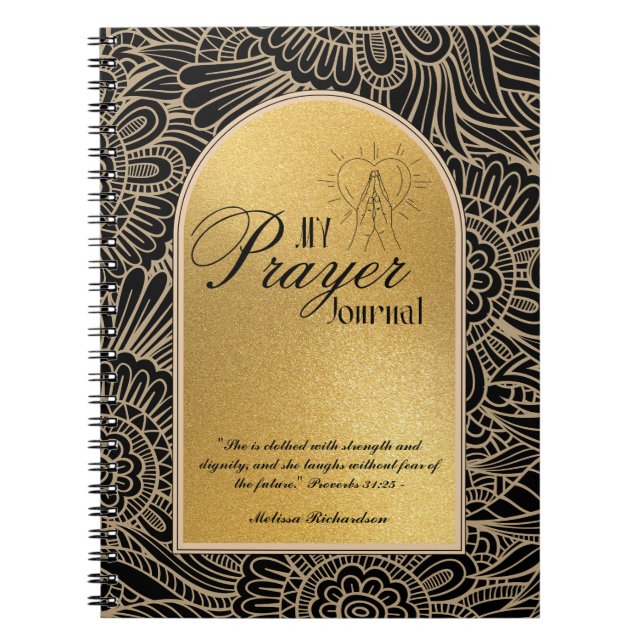 Women In Ministry Pastors Wife Prayer Journal  (Front)