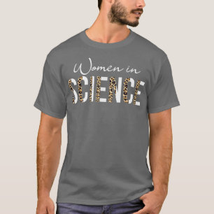Women in Science Retro Science Teacher 2542 T-Shirt