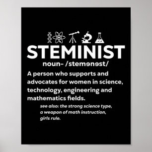 Women In Science Steminista Steminist 1 Poster