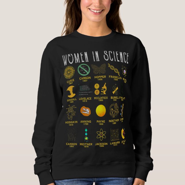 Women In Science Sweatshirt (Front)