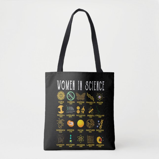 Women In Science Tote Bag (Front)
