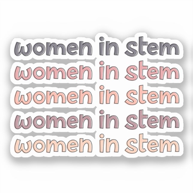 Women in Stem Steminist Stem Graduate Gifts (Front)