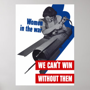Women In The War Poster