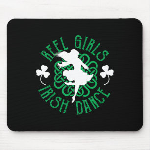 Women Irish Step Dancer Step Dancing Reel Girls Ir Mouse Pad