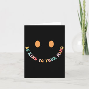 Women Kids Mental Health Problems 2 Sided Awarenes Card