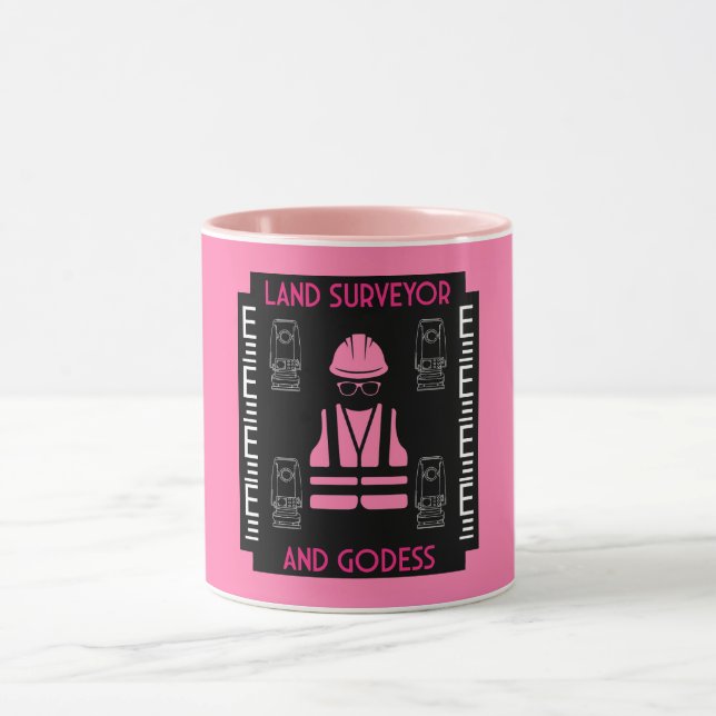 Women land surveyors mug (Center)