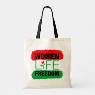 WOMEN LIFE FREEDOM bag. Show your support! Tote Bag