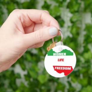 Women Life Freedom Support Women of Iran Key Ring