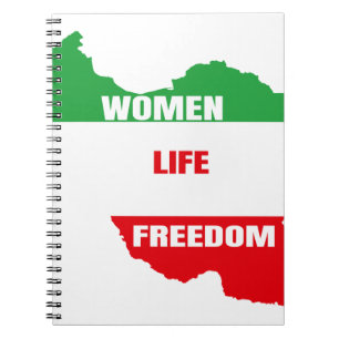 Women Life Freedom Support Women of Iran Notebook