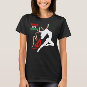 Women Life Freedom Zan Zendegi Azadi Farsi calligr T-Shirt