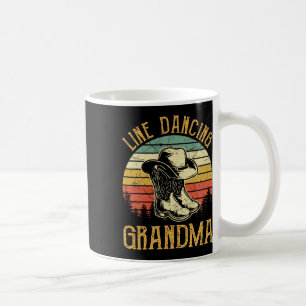 Women Line Dance Grandma Dancing Dancer Country Mu Coffee Mug
