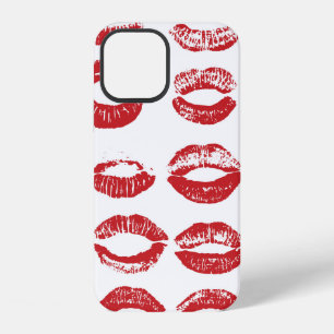Women lips set. Hand drawn watercolor lips isolate iPhone 12 Case