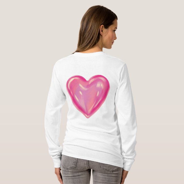 Women long sleeve t shirt  (Back Full)