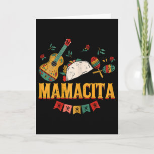Women Mamacita Mexico Mum Cinco De Mayo Card