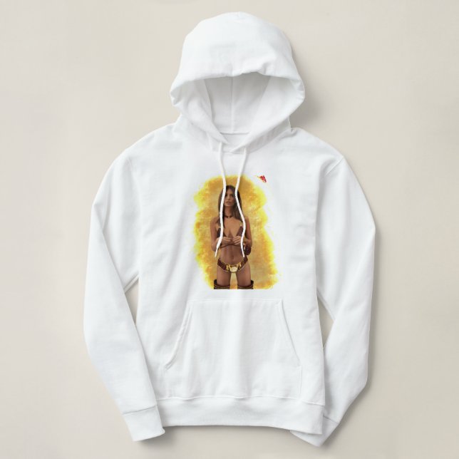 Women Men Emily Ratajkowski In Ferrero Rocher Unde Hoodie (Design Front)