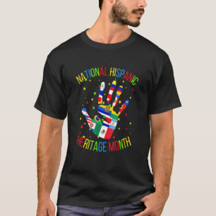 Women Men Latino America Culture  National Hispani T-Shirt