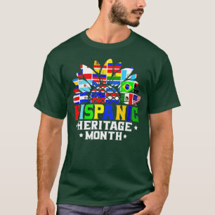 Women Men National Hispanic Heritage Month Decorat T-Shirt