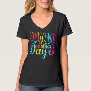 Women My First Mother's Day Pregnancy Announcement T-Shirt