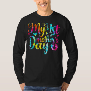 Women My First Mother's Day Pregnancy Announcement T-Shirt