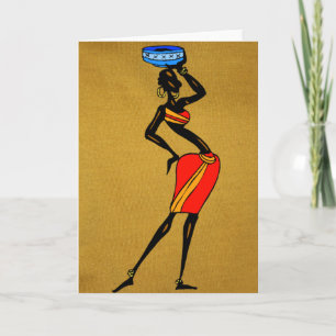 Women of Africa Greeting Card