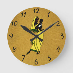 Women of Africa Wall Clock