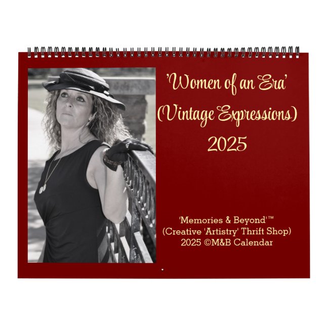 'Women of an Era' ©M&B Artwork 2025 Calendar (Cover)