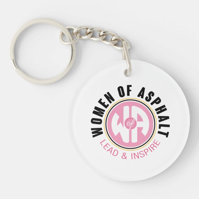 Women of Asphalt Acrylic Keychain  (Front)