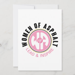 Women of Asphalt Folded Card