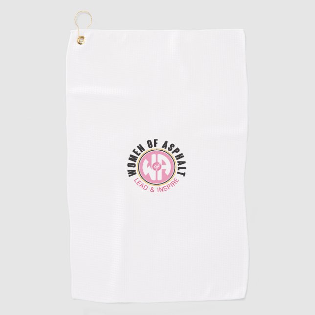 Women of Asphalt Golf Towel (Front)