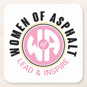 Women of Asphalt Paper Coaster