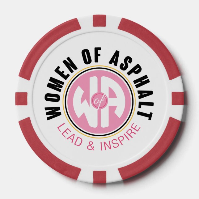 Women of Asphalt Poker Chip (Front)