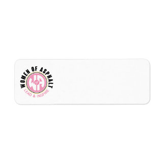 Women of Asphalt Return Address Label