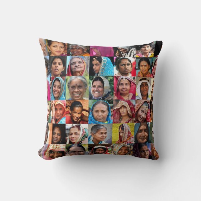 Women of India Cushion (Front)