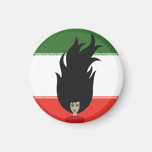 Women of Iran fight for equality, protst in iran Magnet