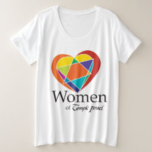 Women of Temple Israel Plus Size T-Shirt