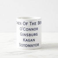 Women of the Supreme Court Bench Mug