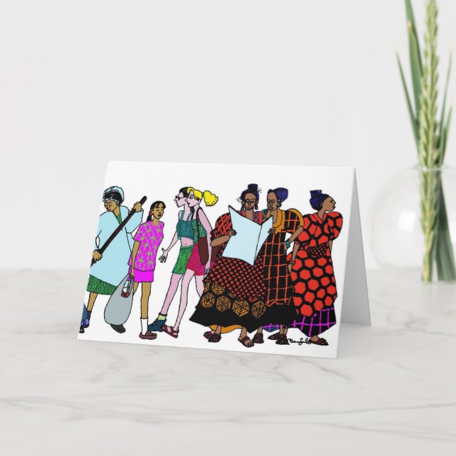 Women of the World - 2 Card (Front)