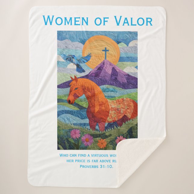 Women of Valor Quilt, Blanket (Front)