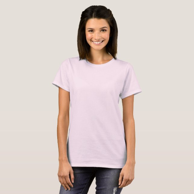 Women Pink T-Shirt / Customise (Front Full)