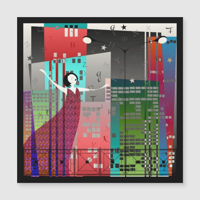 Women Poetry Magnet (Front)